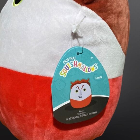 NWT Mayor Lock Shock Barrel Disney's Nightmare Before Christmas Squishmallow 10" - Picture 9 of 12